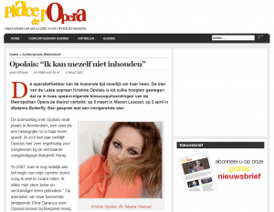 Portfolio Laura Roling Opolais soprano interview